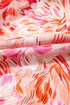Floral Spaghetti Strap Surplice Neck Shirred Waist Mini Dress